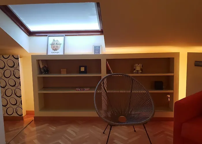 18 Torres Alfonso Attic Апартаменты Сарагоса